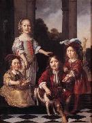 Portrait of Four Children